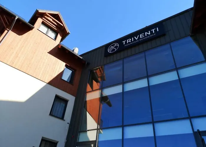 アパート Malinowy Zakatek Triventi Mountain カルパッチ